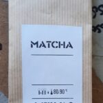 matcha chá verde em pó